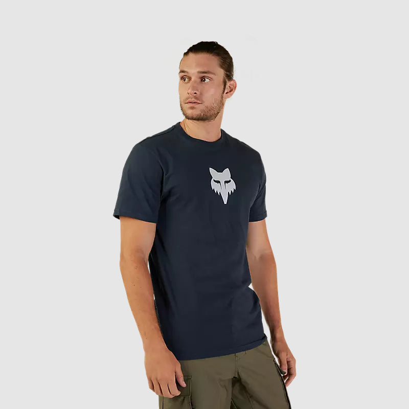 Polera Lifestyle Fox Head Premium Azul Marino Fox - Rideshop