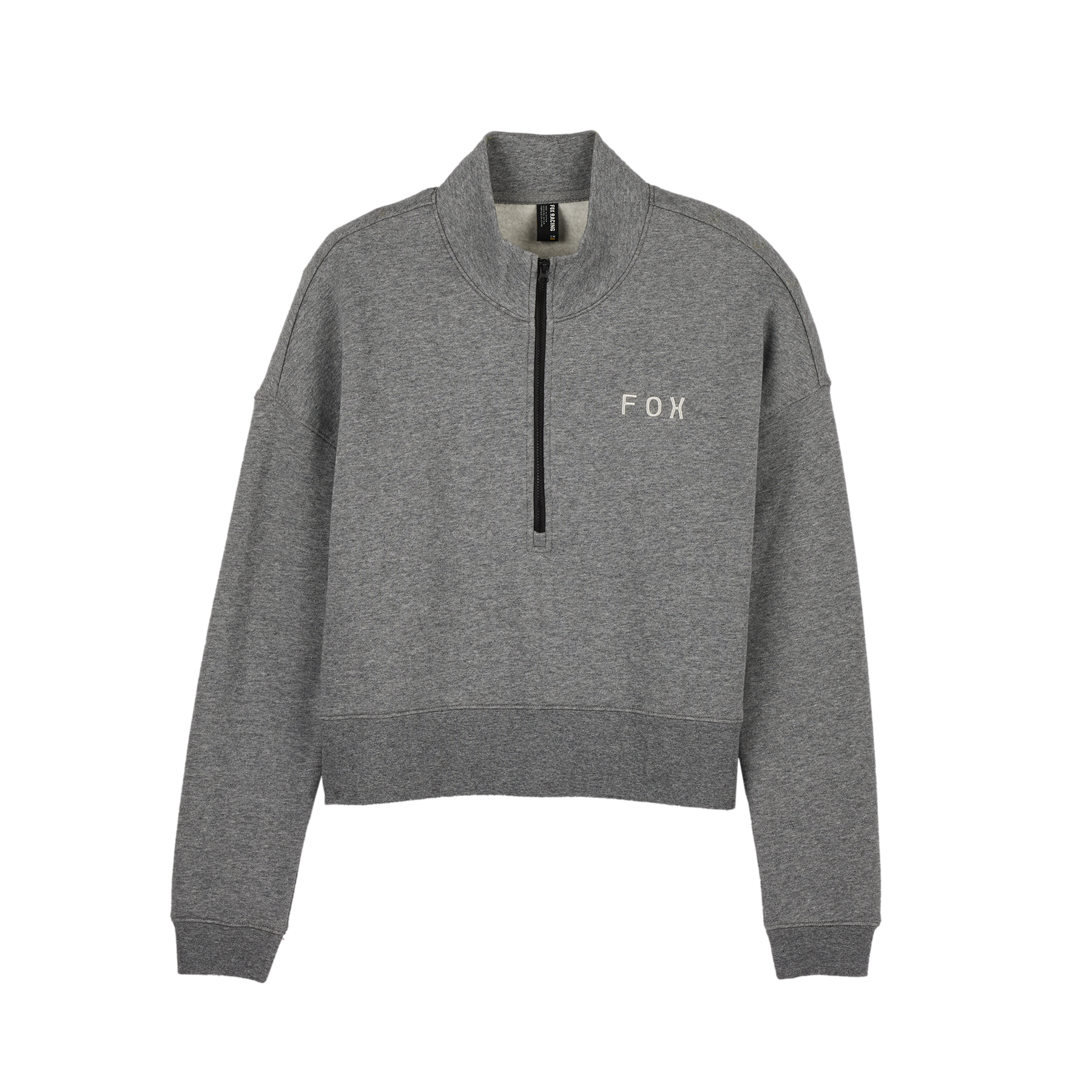 Poleron Lifestyle Mujer Magnetic Gris Fox - Rideshop