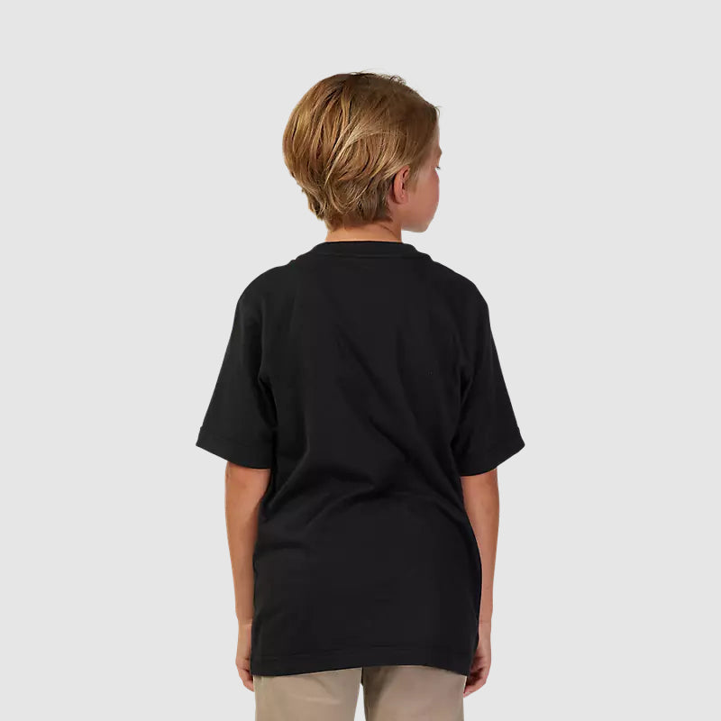 Polera Lifestyle Niño Cienega Negro Fox - Rideshop