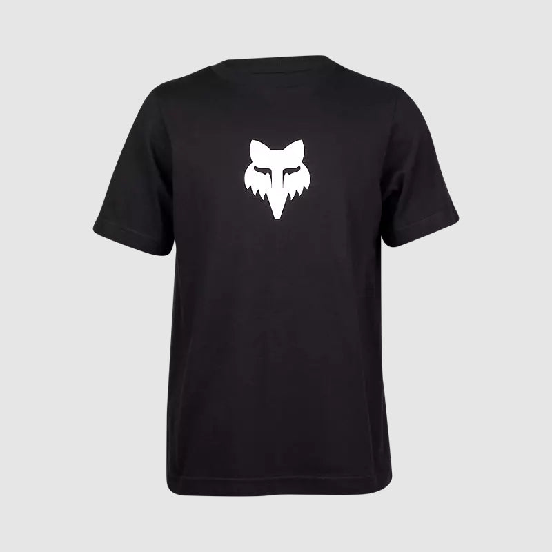 Polera Lifestyle Niño Legacy Negro/Blanco Fox - Rideshop