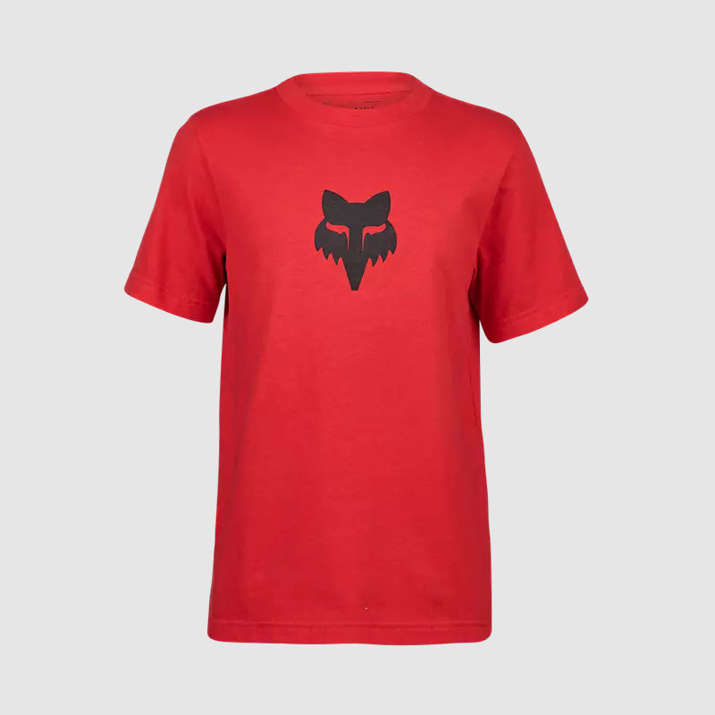 Polera Lifestyle Niño Legacy Rojo/Negro Fox - Rideshop