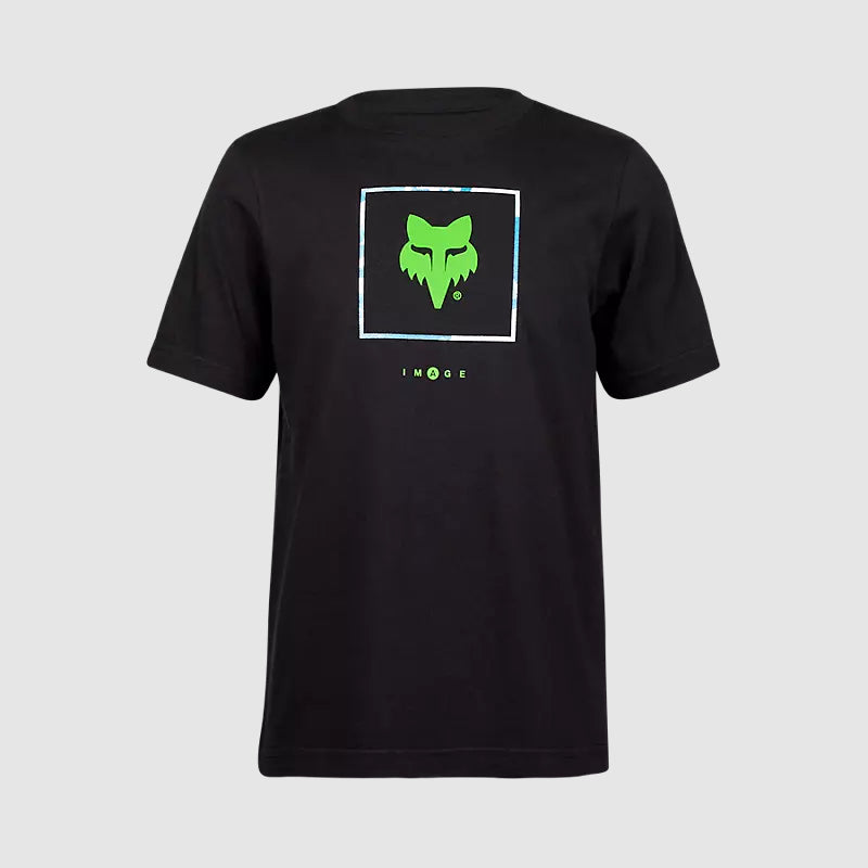 Polera Lifestyle Niño Atlas Negro Fox - Rideshop