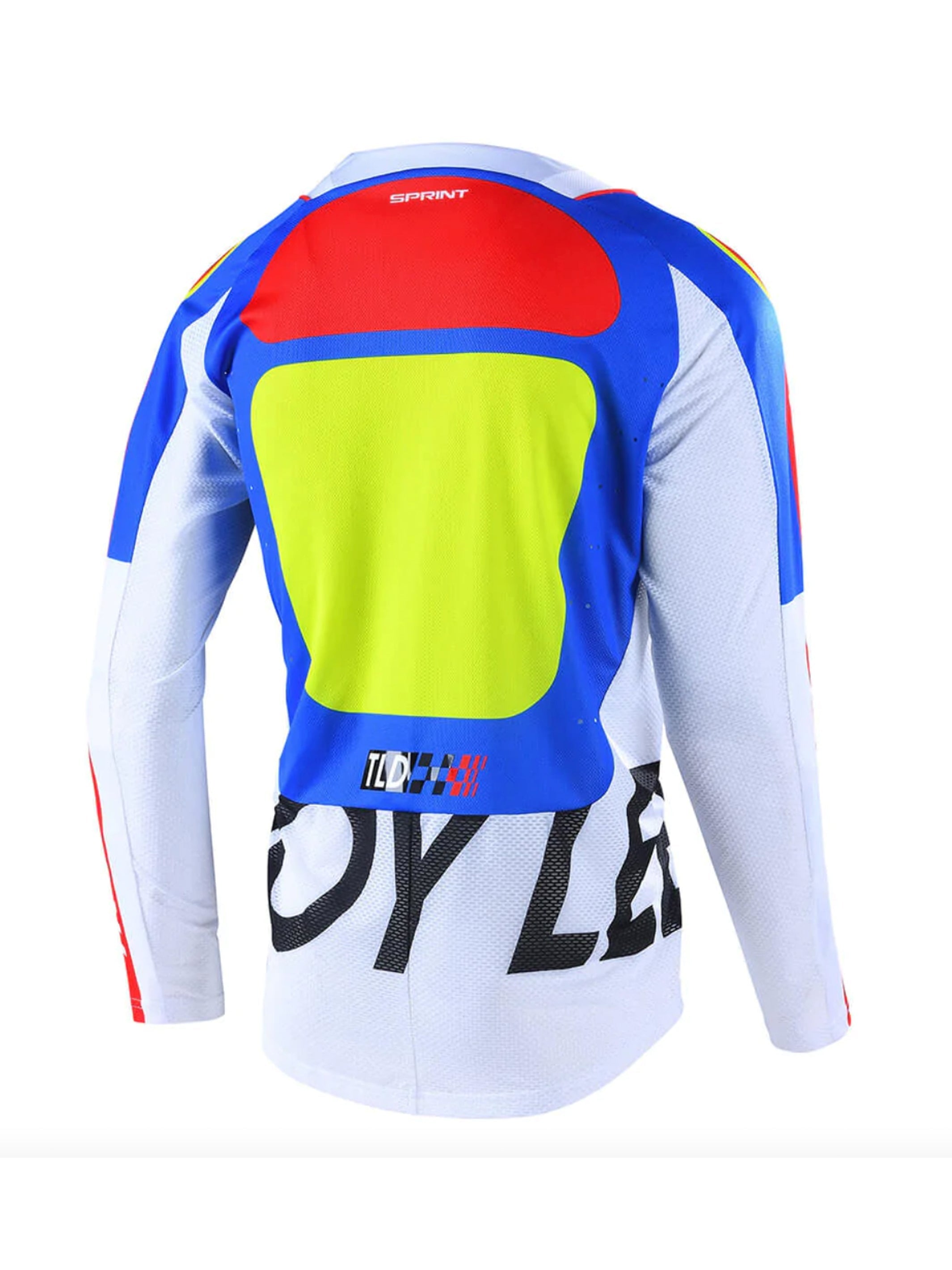 Troy Lee Designs Polera De Bicicleta Sprint Drop In Blanca - Rideshop