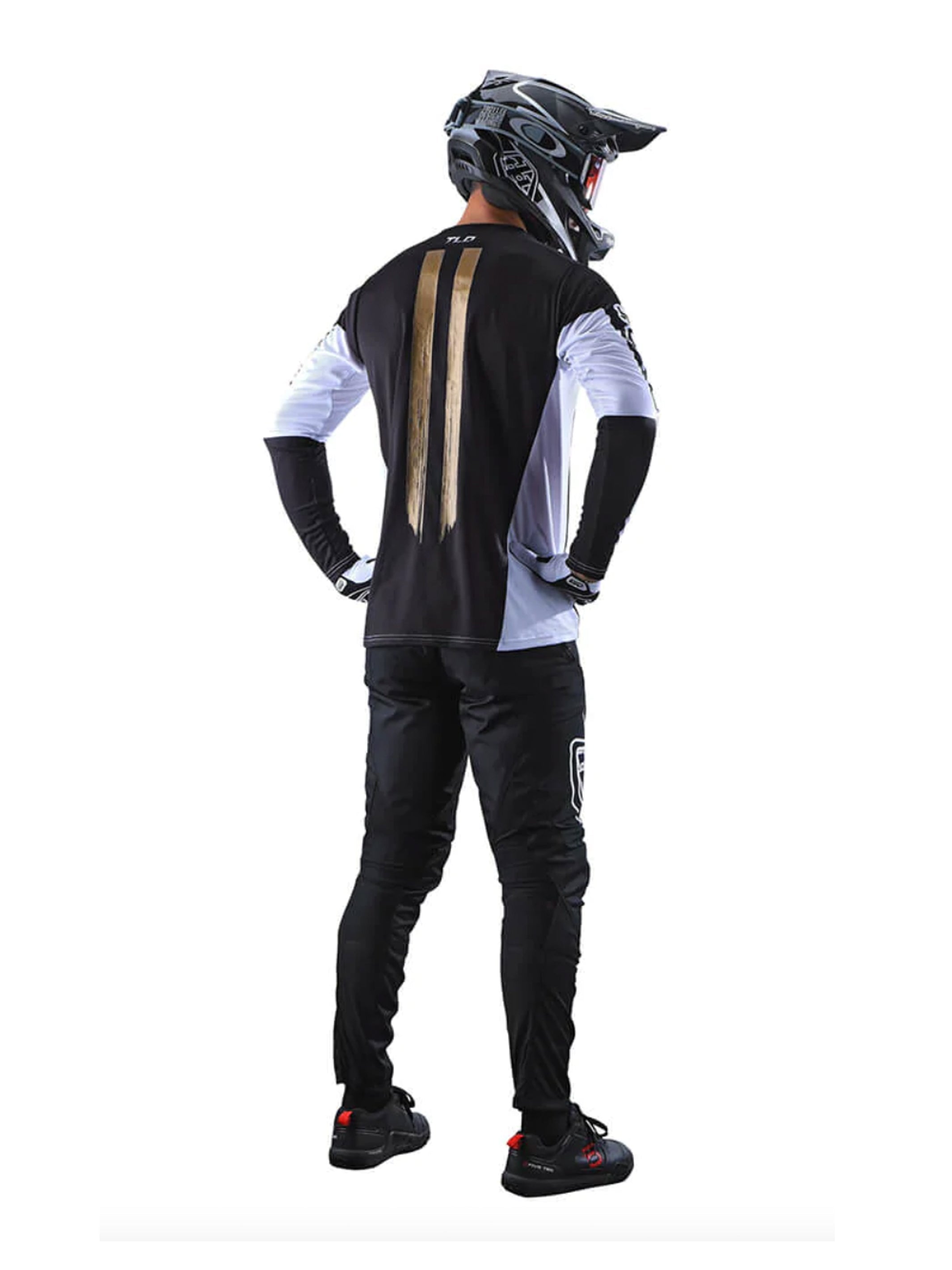 Troy Lee Designs Polera De Bicicleta Sprint Marker Negra - Rideshop