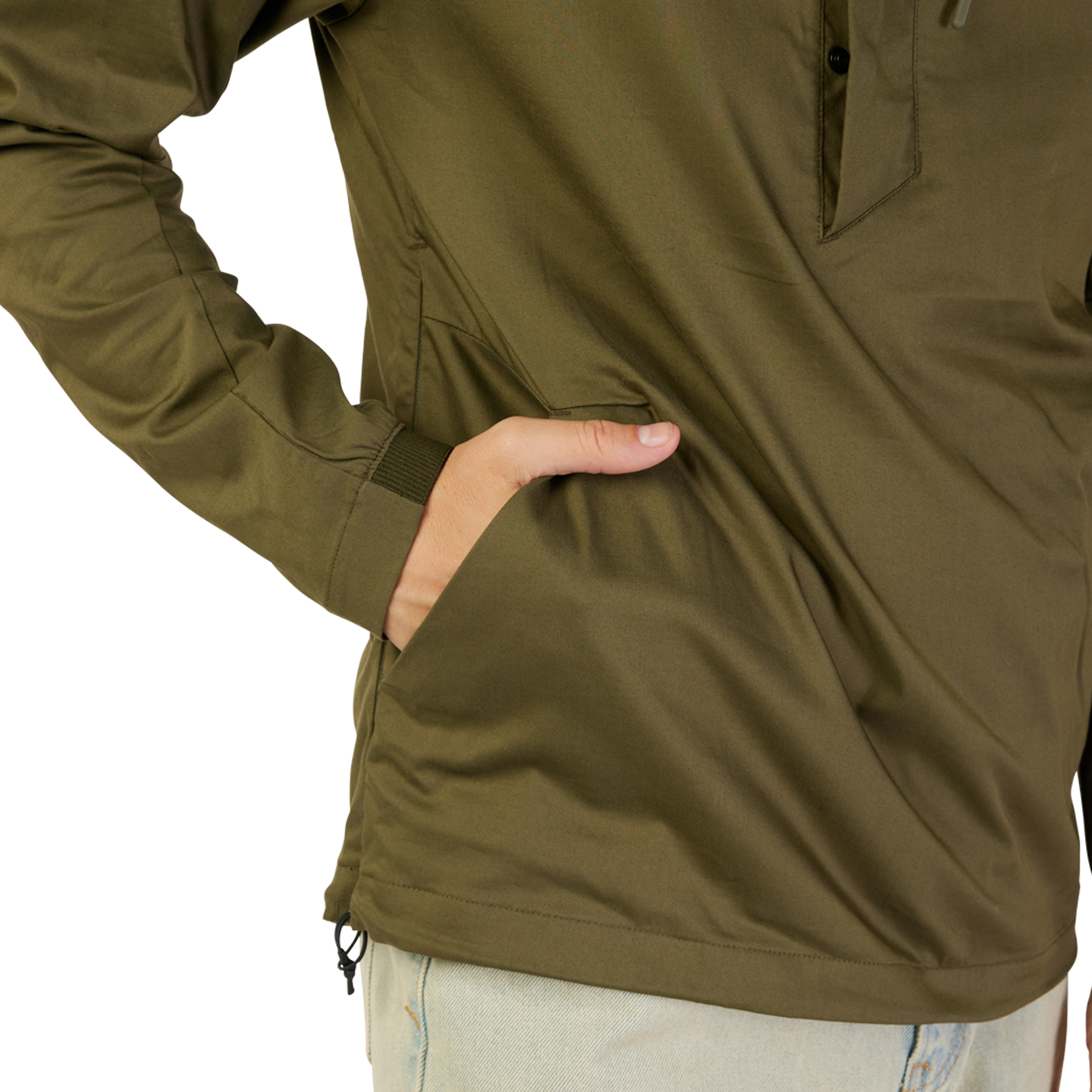 FOX Chaqueta Cortavientos Lifestyle Anorak Survivalist Verde Oliva - Rideshop
