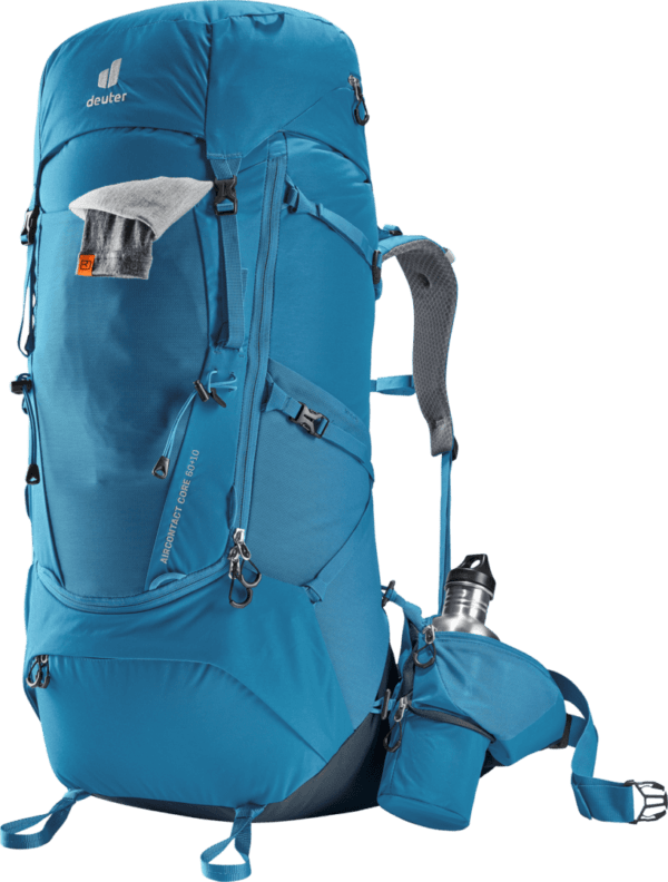 Deuter Mochila Aircontact Core 60 + 10 Reef-Ink - Rideshop