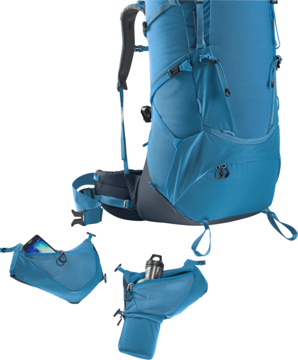 Deuter Mochila Aircontact Core 60 + 10 Reef-Ink - Rideshop