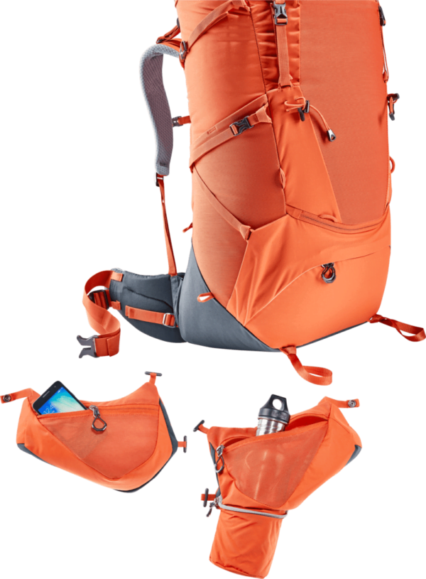 Deuter Mochila Aircontact Core 65 + 10 Sl Paprika-Graphite - Rideshop