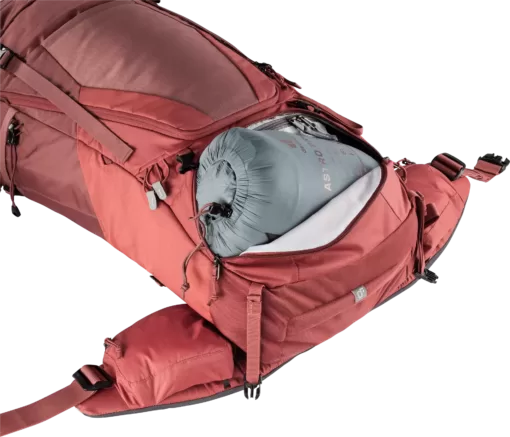 Deuter Mochila Futura Air Trek 45 + 10 Sl Redwood-Lava - Rideshop