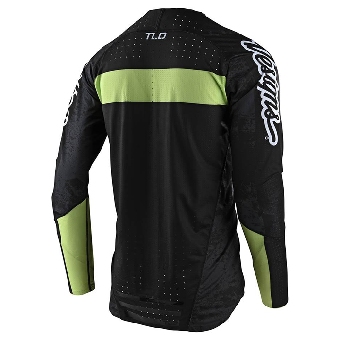 Polera de Bicicleta Sprint Ultra Grime Negro/Verde Troy Lee Designs - Rideshop