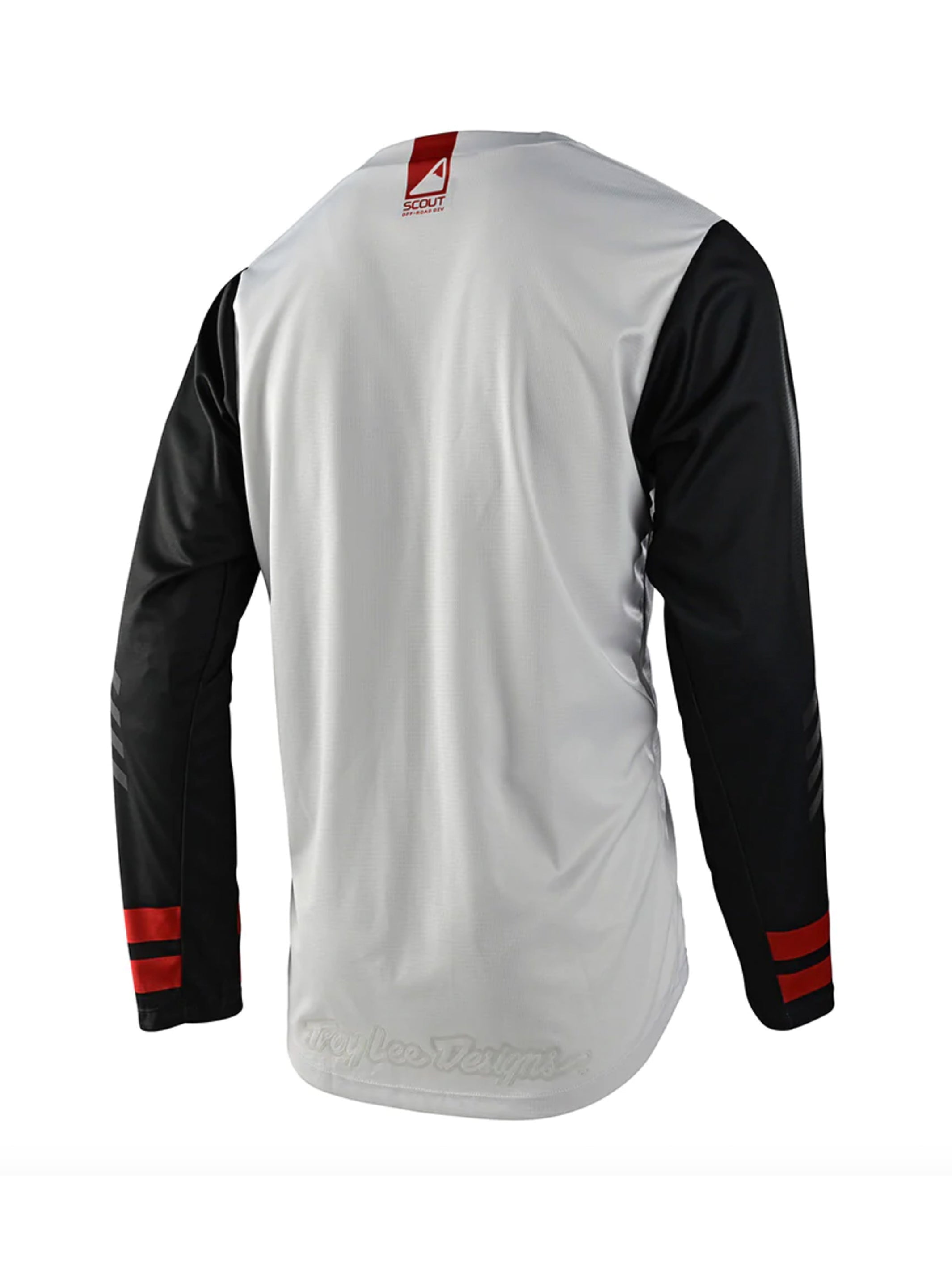 Troy Lee Designs Polera de Moto Scout Gp Ride On Gris / Blanco - Rideshop