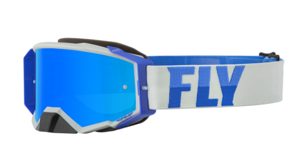Antiparras Zone Pro Gris/Azul Fly Racing - Rideshop