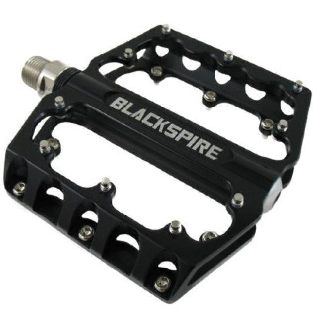 Pedales Plataforma Bicicleta Sub420 Negro Blackspire - Rideshop