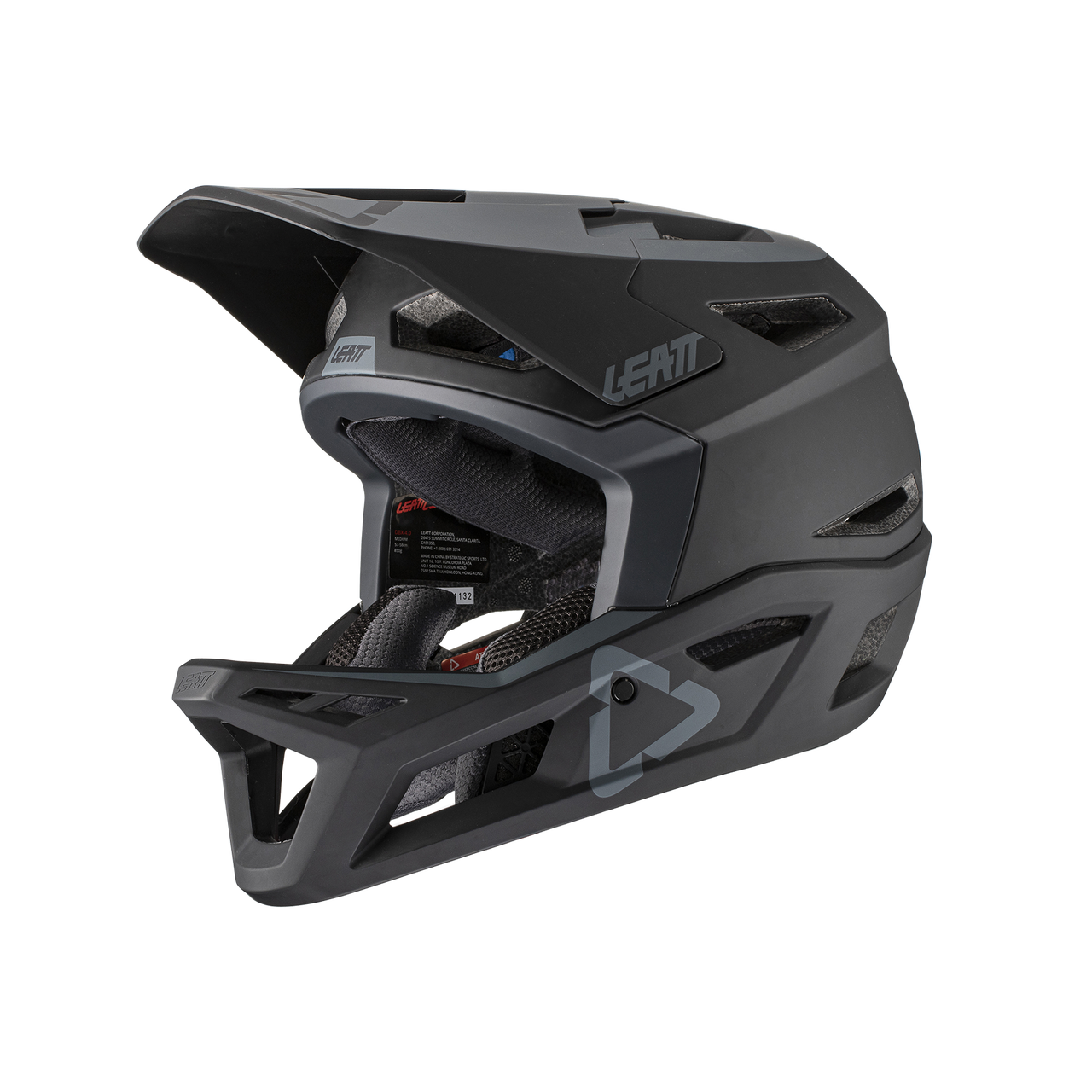 Leatt casco MTB Gravity 4.0 v22 Black - Rideshop