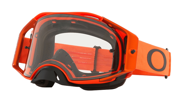 Antiparras de Moto Abmx Orange W/ Clear Oakley - Rideshop