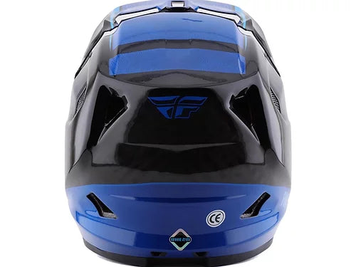 Casco de Bicicleta WERX-R Carbon Azul/Negro Fly Racing - Rideshop