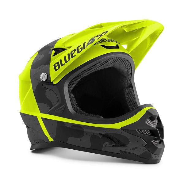 Bluegrass Casco De Bicicleta Intox Fluo Yellow Black Camo Matt | Rideshop