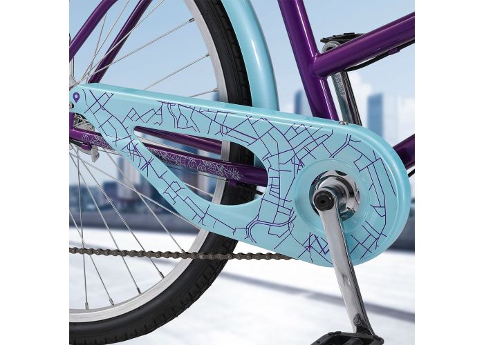 Oxford 26 Cyclotour 6V Morado - Rideshop