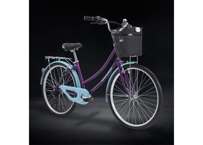 Oxford 26 Cyclotour 6V Morado - Rideshop