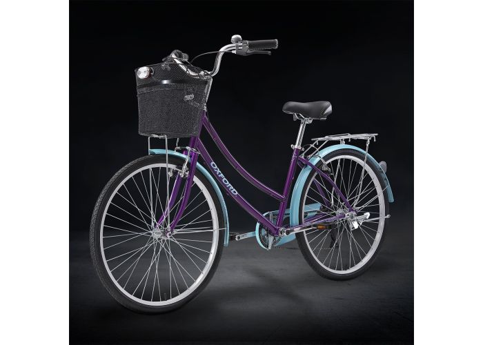 Oxford 26 Cyclotour 6V Morado - Rideshop