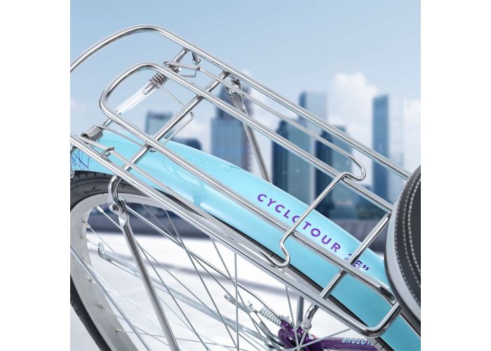 Oxford 26 Cyclotour 6V Morado - Rideshop