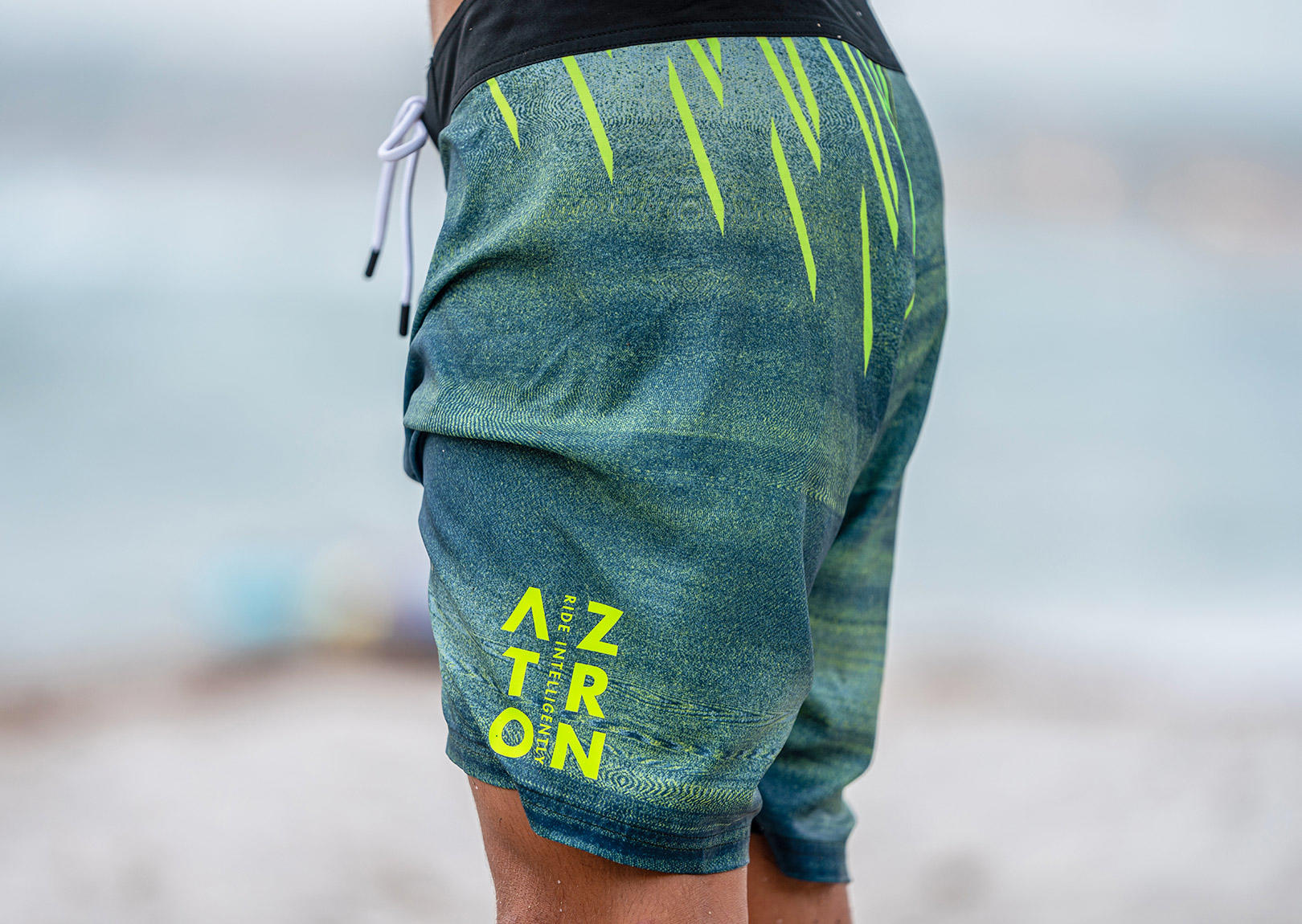 Aztron Traje de Baño Hombre Stardust Verde - Rideshop