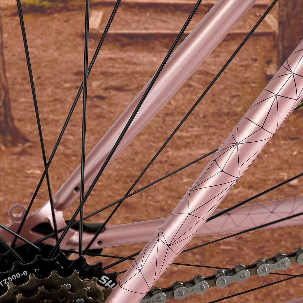 Oxford Bicicleta Aro 27.5 Luna Rosado - Rideshop