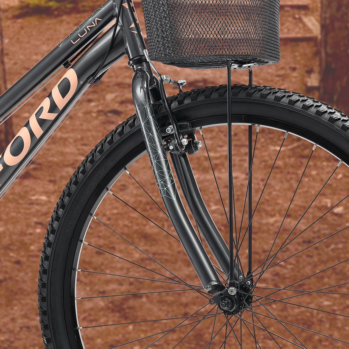 Oxford Bicicleta Aro 27.5 Luna Grafito - Rideshop