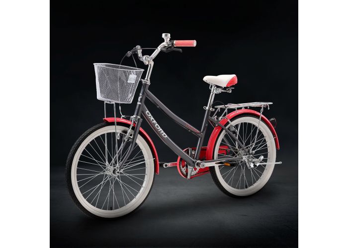 Oxford Cyclotour 20 1V Grafito/Coral - Rideshop