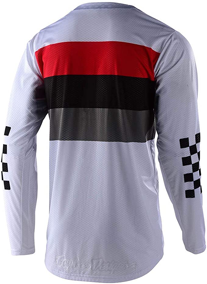 Polera GP Air Continental Blanco Troy Lee Designs - Rideshop