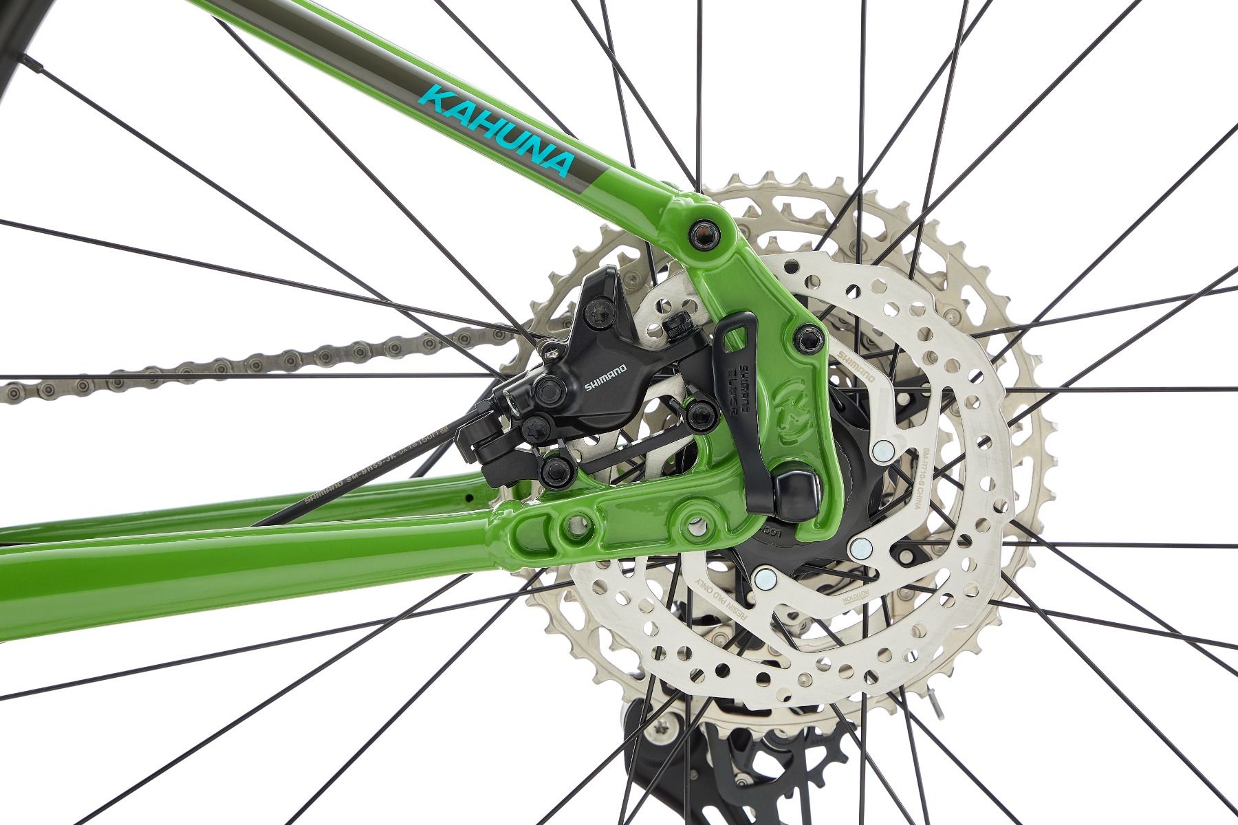 Kona Bicicleta 36E Kahuna Green 2023 - Rideshop