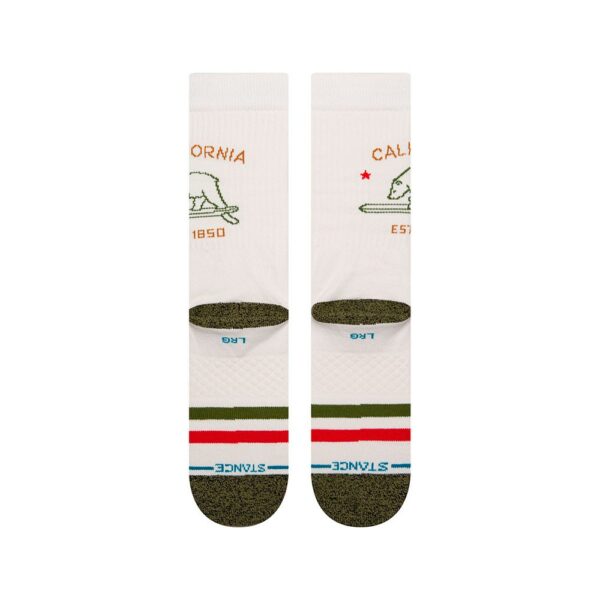 Stance Calcetines California Republic 2 Men White - Rideshop