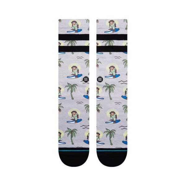 Stance Calcetines Surfing Monkey Men Grey - Rideshop