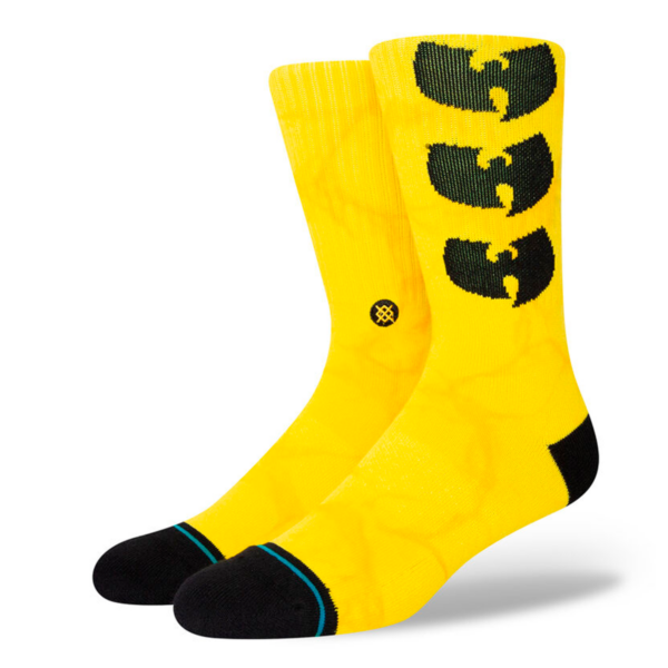 Chaussettes Officielles Wu-Tang Clan 'Wu-Tang' Rouge - Taille Unique UK 7-11 - Neuf Avec Étiquettes