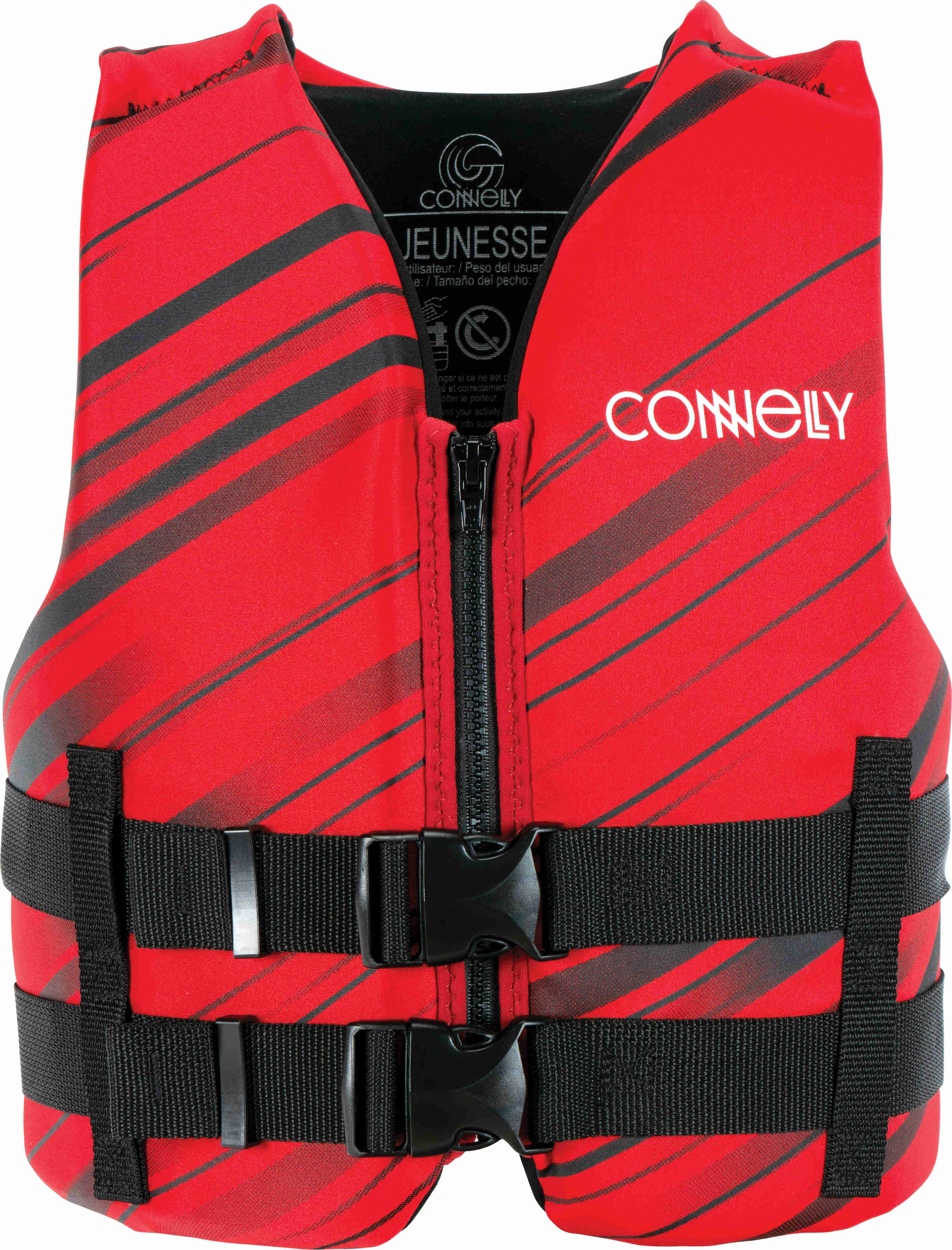Connelly Chaleco Salvavidas Promo Neopreno Niños 25-40 kg Rojo - Rideshop
