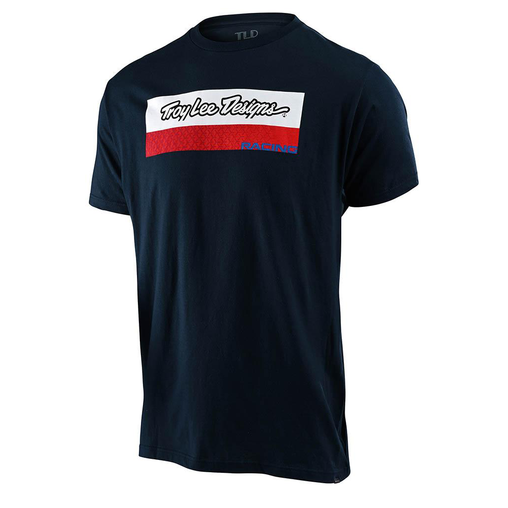 Polera Racing Block Fade Azul Troy Lee Designs - Rideshop