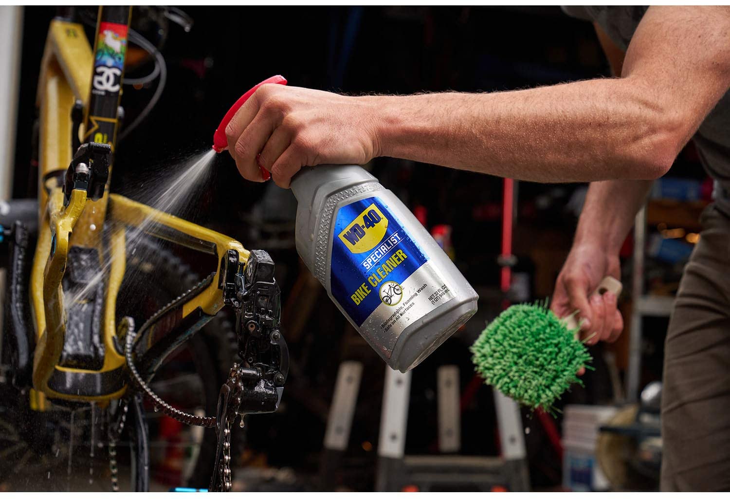 Limpiador Total Bicicleta en Gatillo Specialist WD-40 - Rideshop