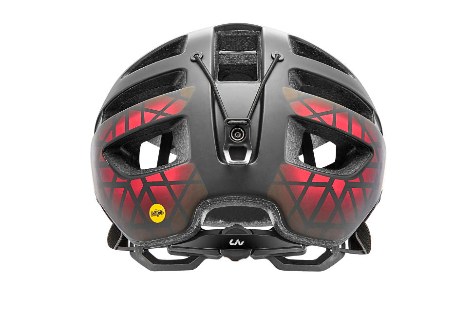 Liv Casco Infinita Sx Mips Matte Black/Gradient Red - Rideshop