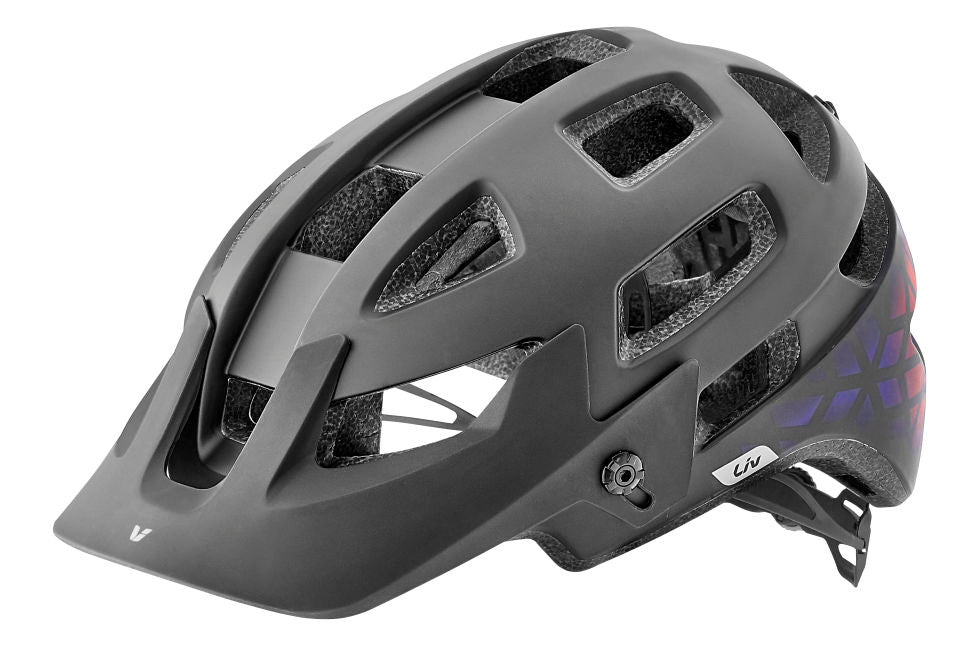 Liv Casco Infinita Sx Mips Matte Black/Gradient Red - Rideshop