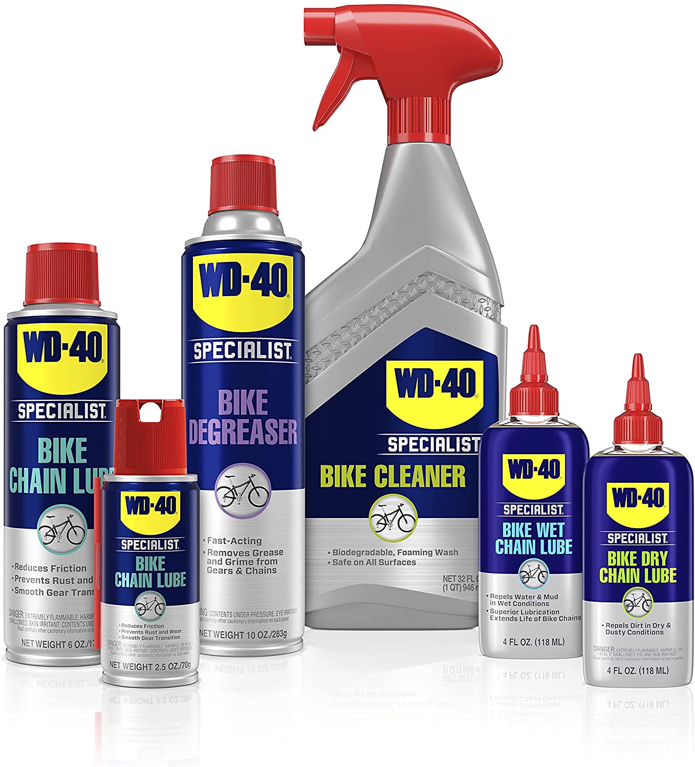 Limpiador Total Bicicleta en Gatillo Specialist WD-40 - Rideshop