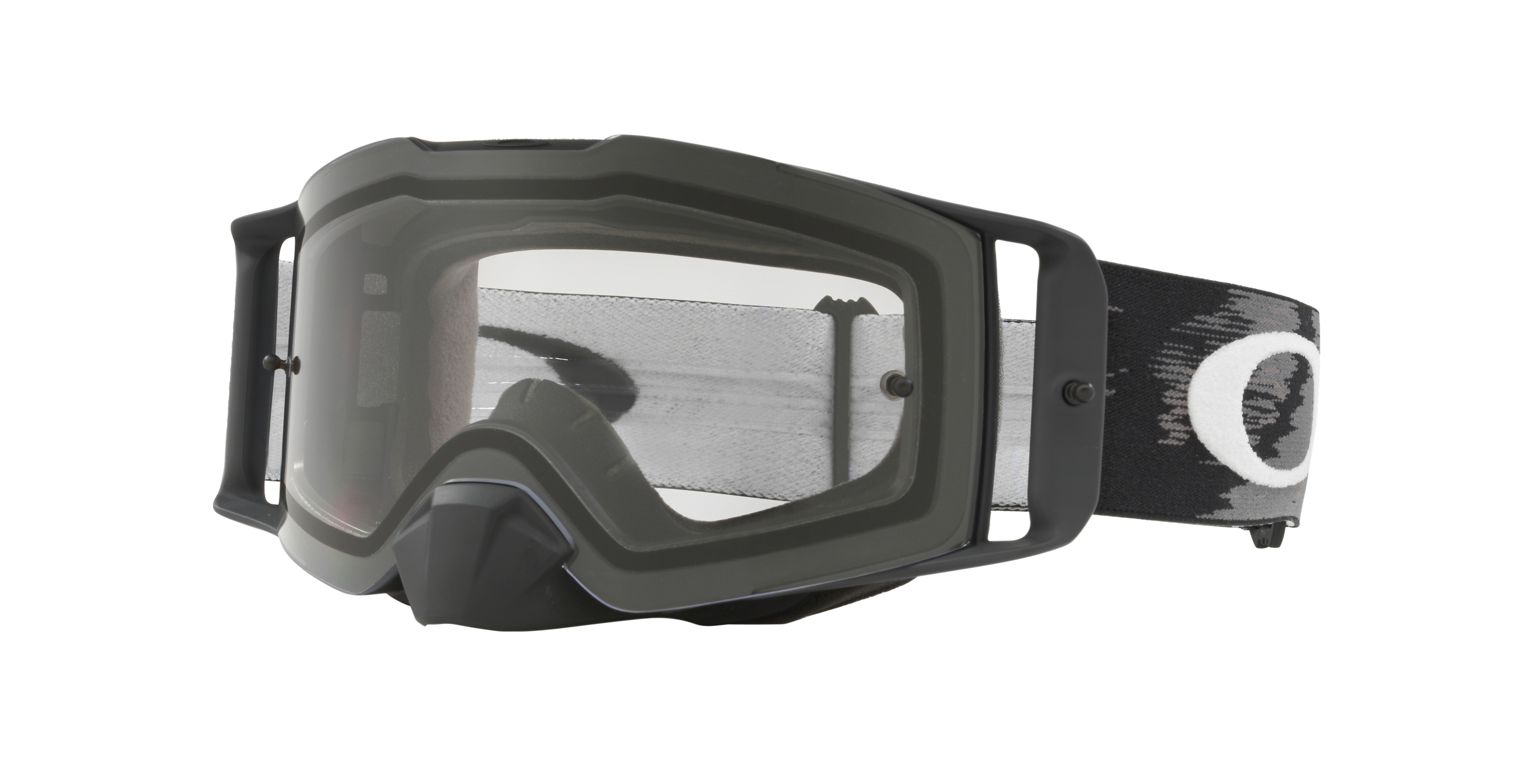 Antiparras de Moto Line Mx Matte Black Speed W/Clear Oakley - Rideshop