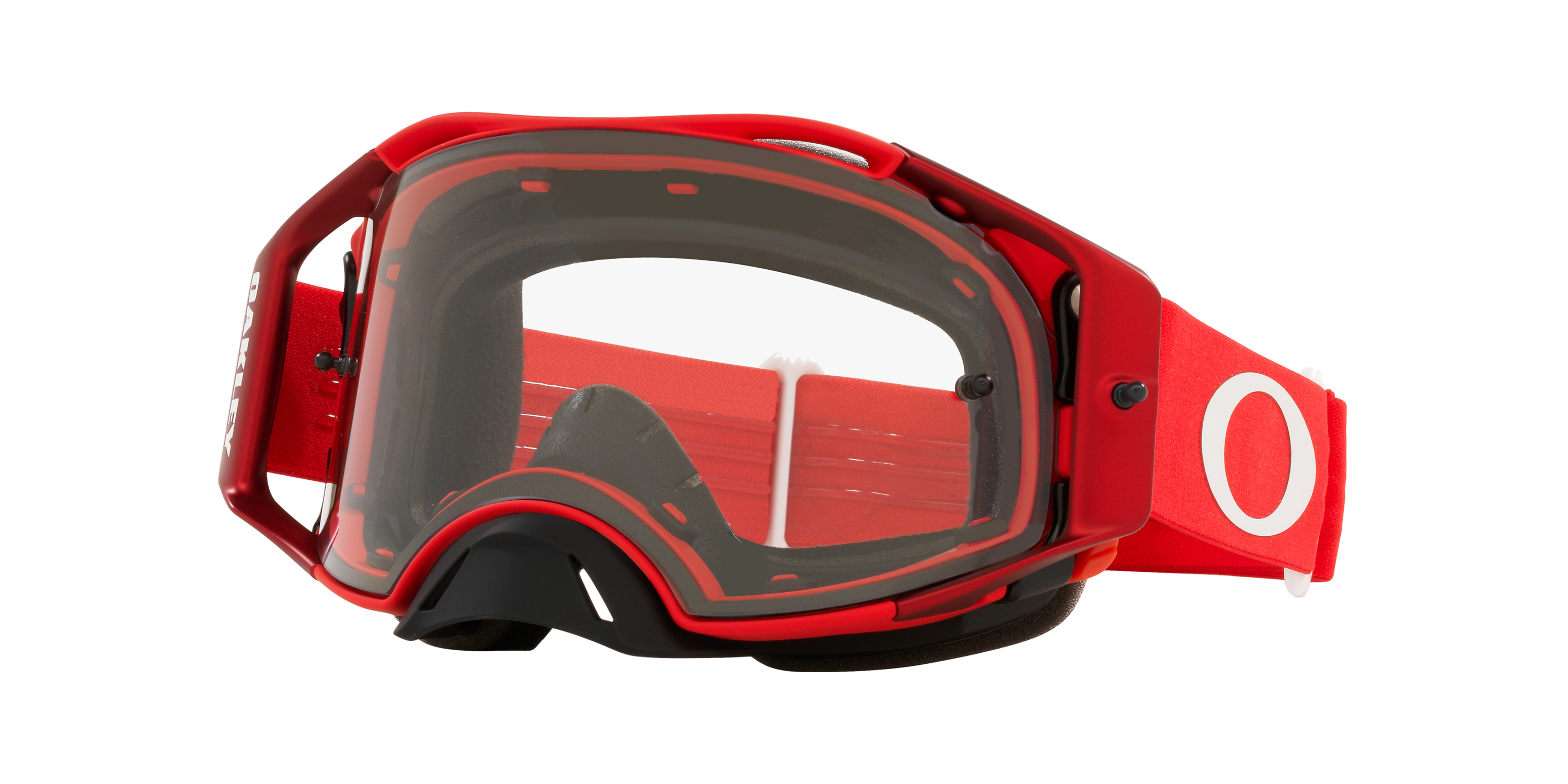 Antiparra de Moto Abmx Red W Clear Oakley - Rideshop