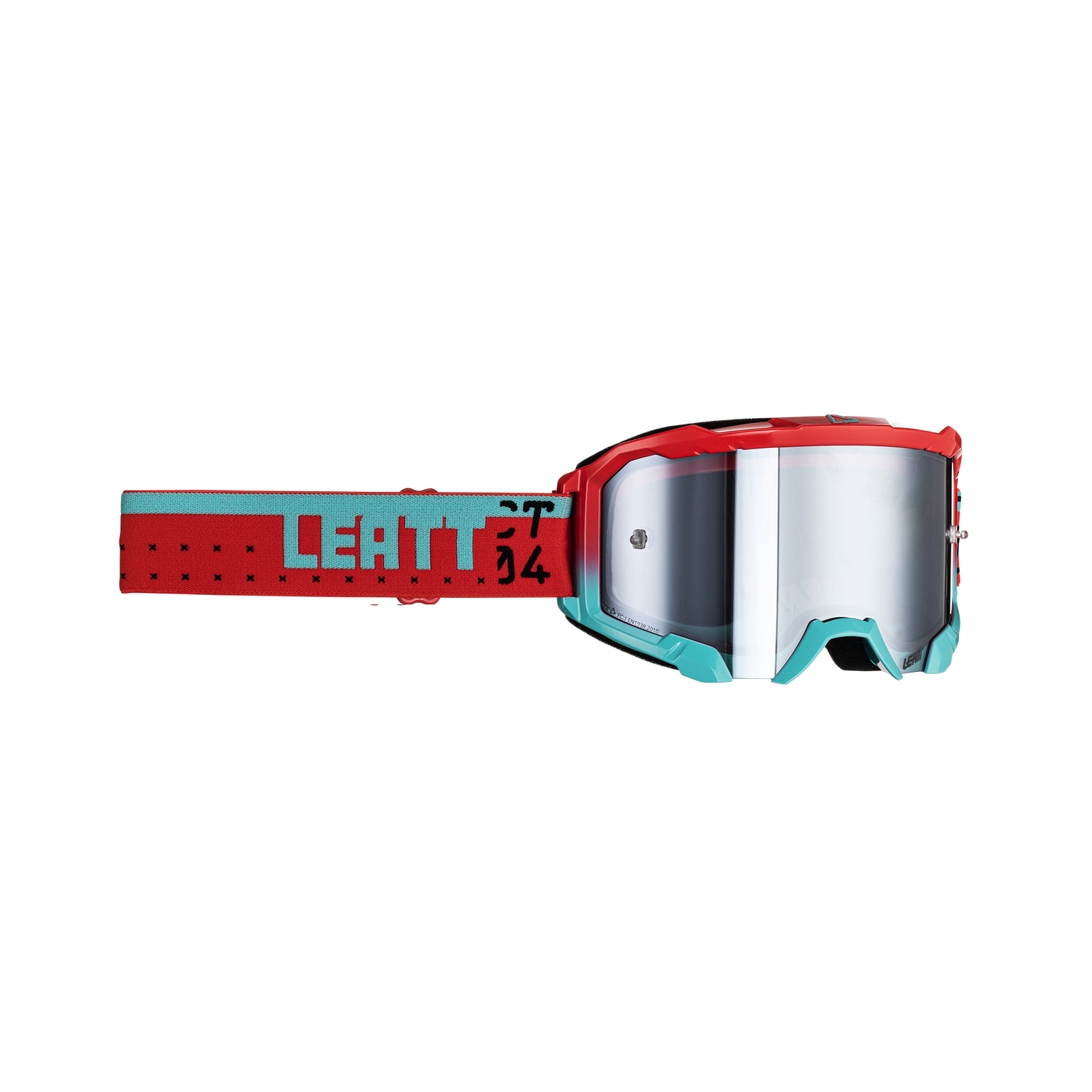 Leatt Antiparra Velocity 4.5 Iriz Fuel Silver 0,5 - Rideshop