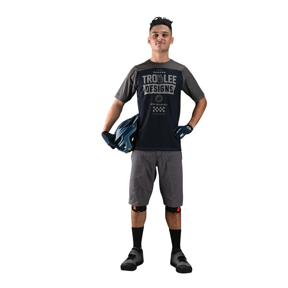 Polera de Bicicleta Skyline Ss Camber Azul Marino Troy Lee Designs - Rideshop