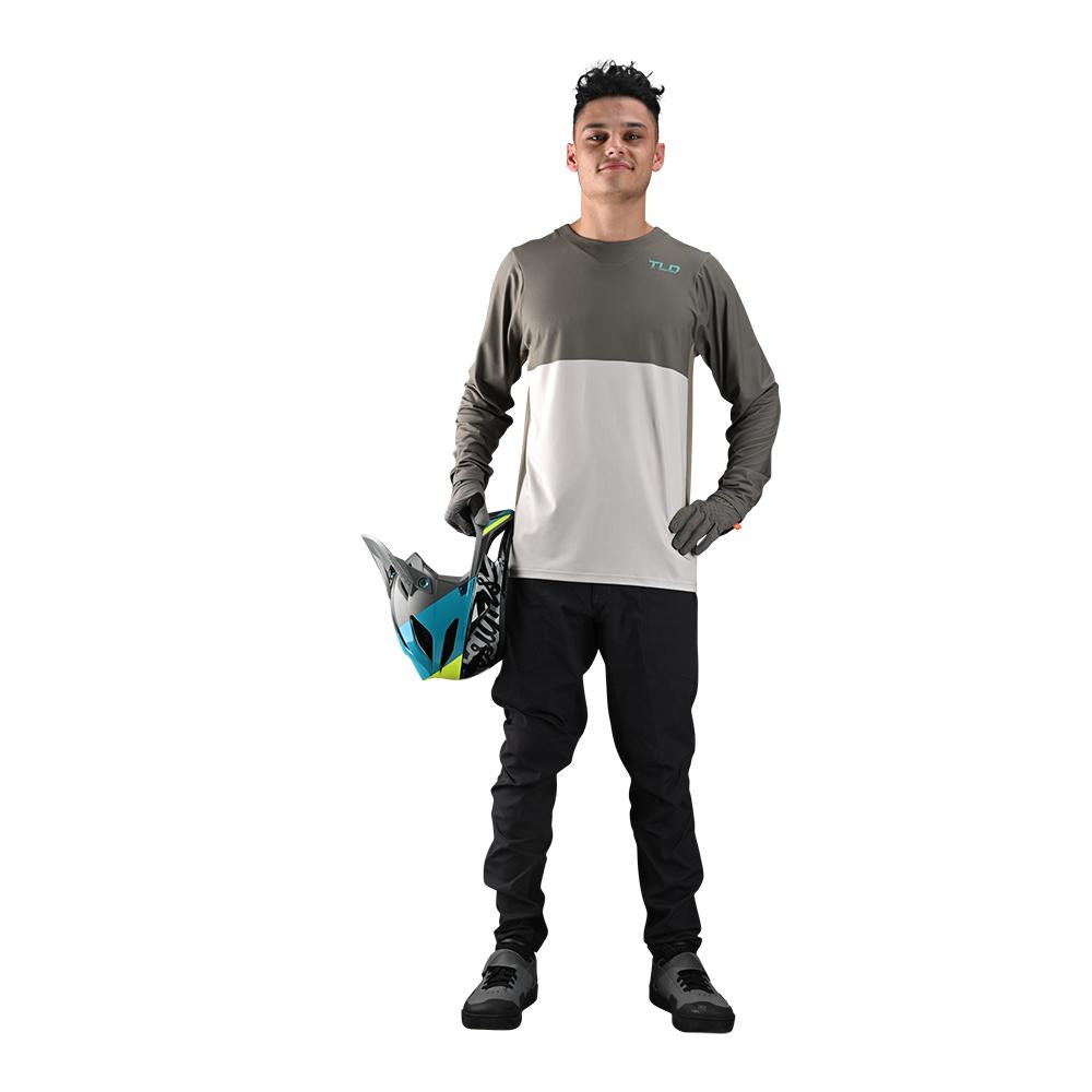 Polera de Bicicleta Skyline Chill Ls Gris Troy Lee Designs - Rideshop