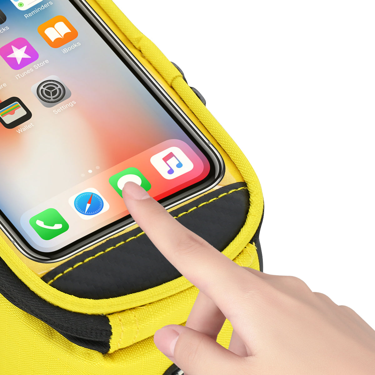RosWheel Bolso Porta Celular Amarillo - Rideshop
