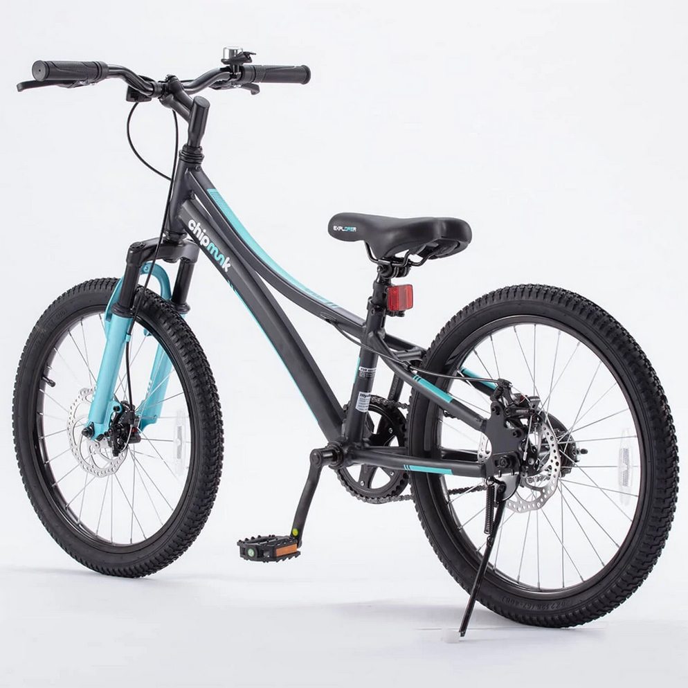 Royal Baby Bicicleta Chipmunk Niño 20 Explorer Disc Negra - Rideshop