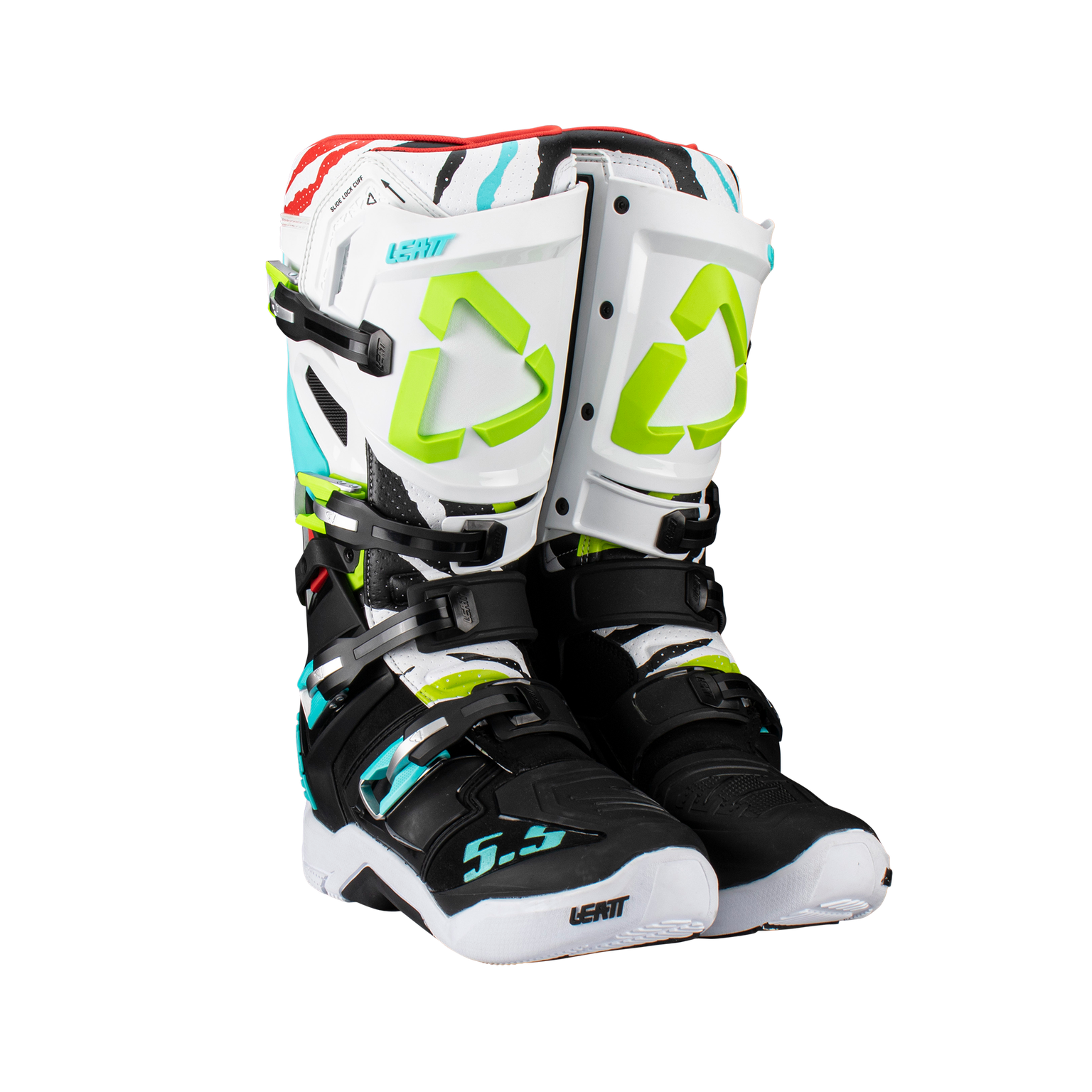 Leatt Bota Moto 5.5 FlexLock Tiger - Rideshop