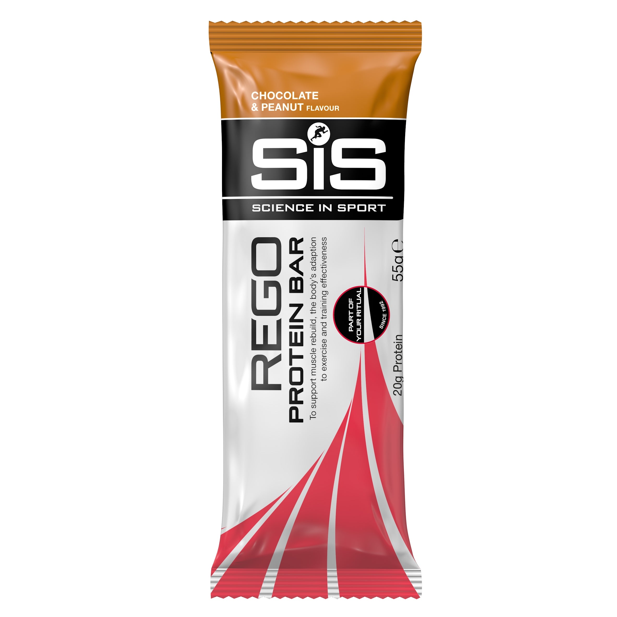 SIS Barra Proteina REGO Chocolate 55gr - Rideshop
