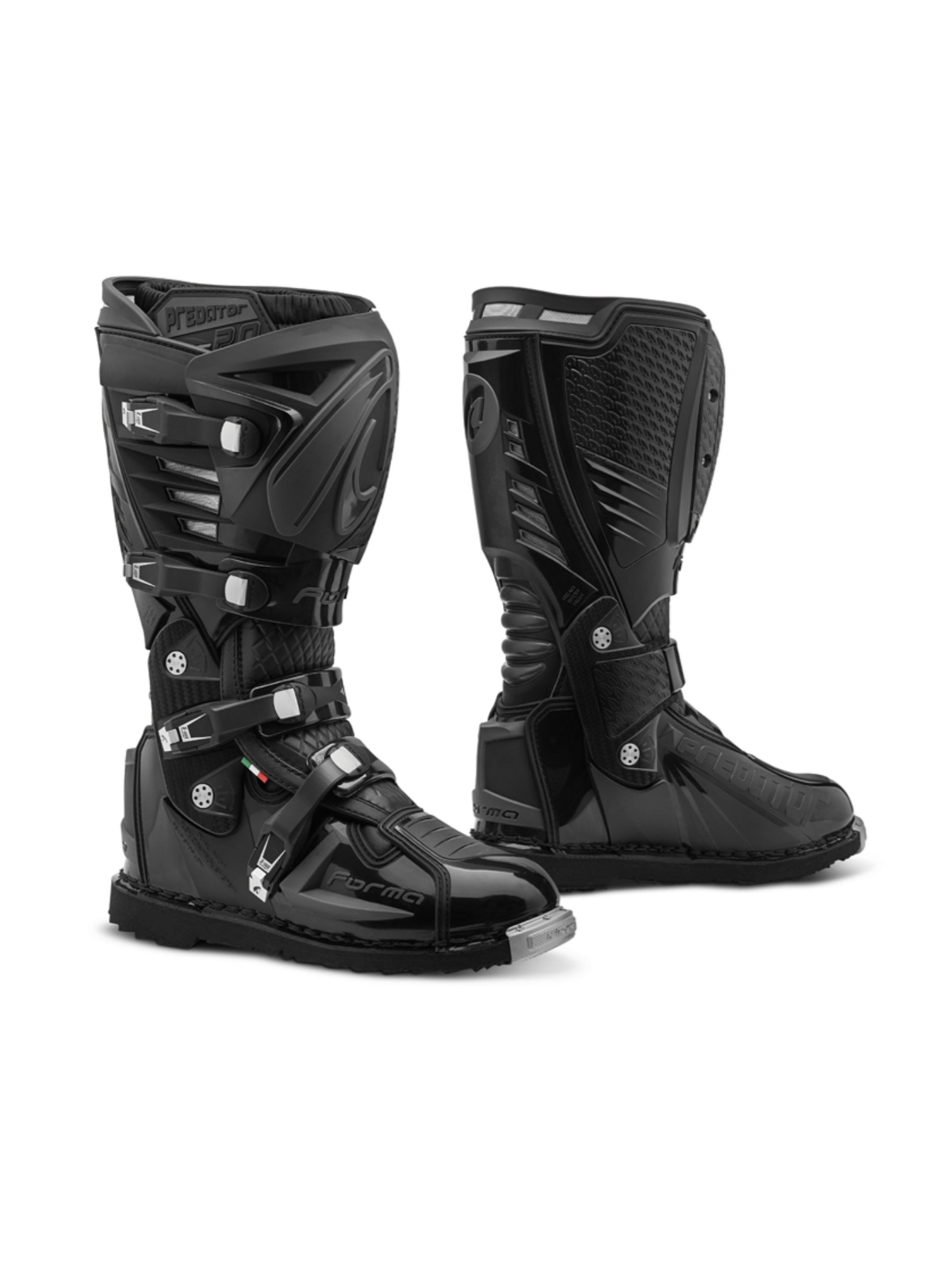 Forma Botas De Motocross y Enduro Predator 2.0 Negro - Rideshop